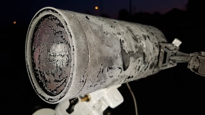 Vili deresedő távcsöve