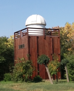 A hortobágyi csillagda kupolája